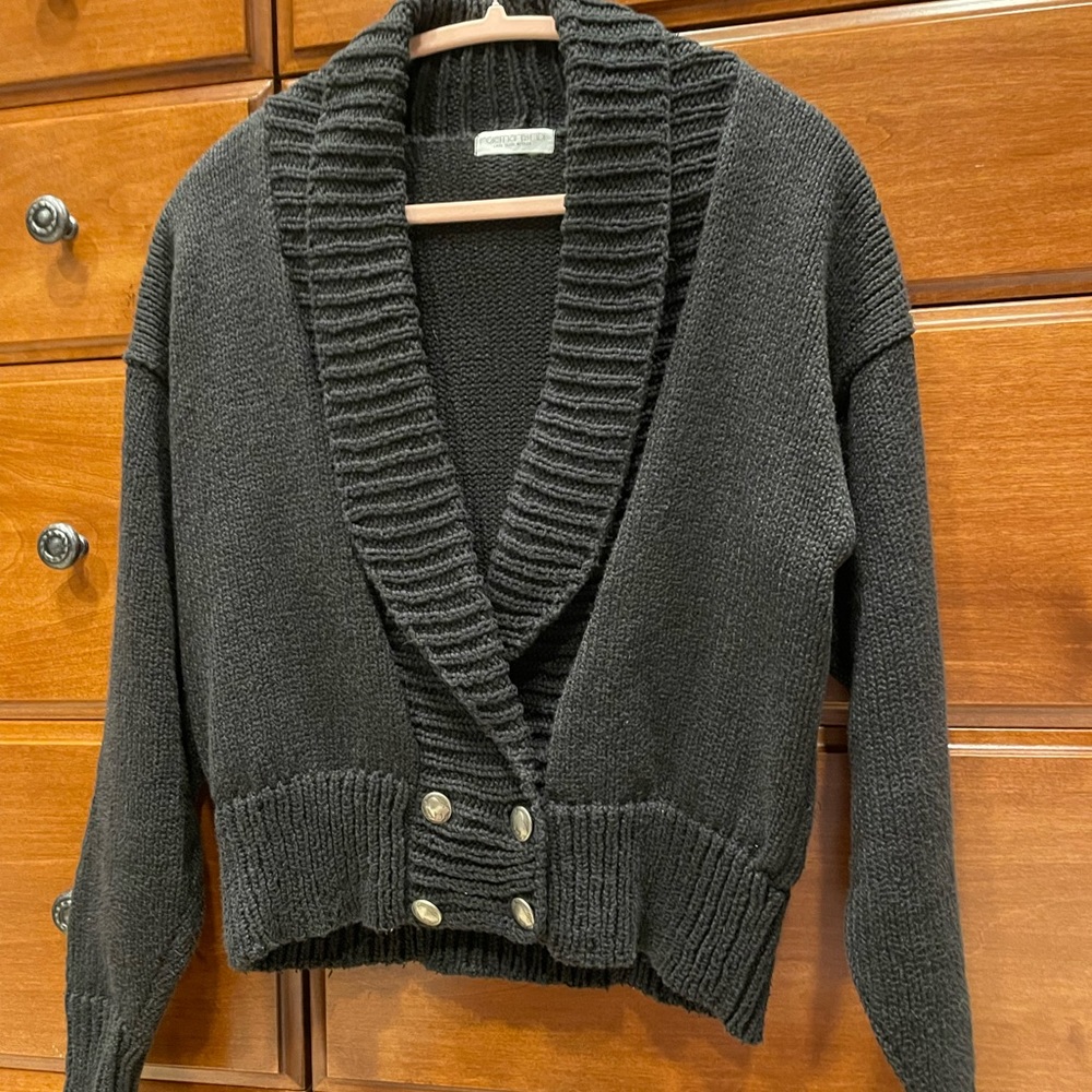 Western Sweater Hand made 100% cotton by Rosemary’s Ribs Lake Tahoe
